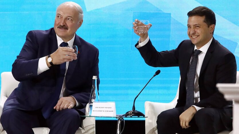 Владимир Зеленский и Александр Лукашенко,протесты в Беларуси,отношения Украины и Беларуси