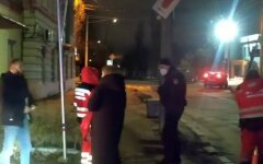 В Киеве таксист отстреливался от пассажира