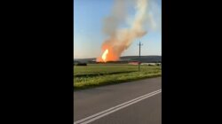 Взрыв на газопроводе Уренгой-Центр
