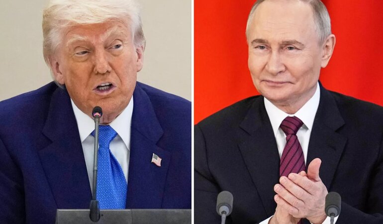 Дональд Трамп и Путин