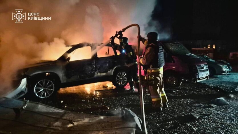 Удар по Києву