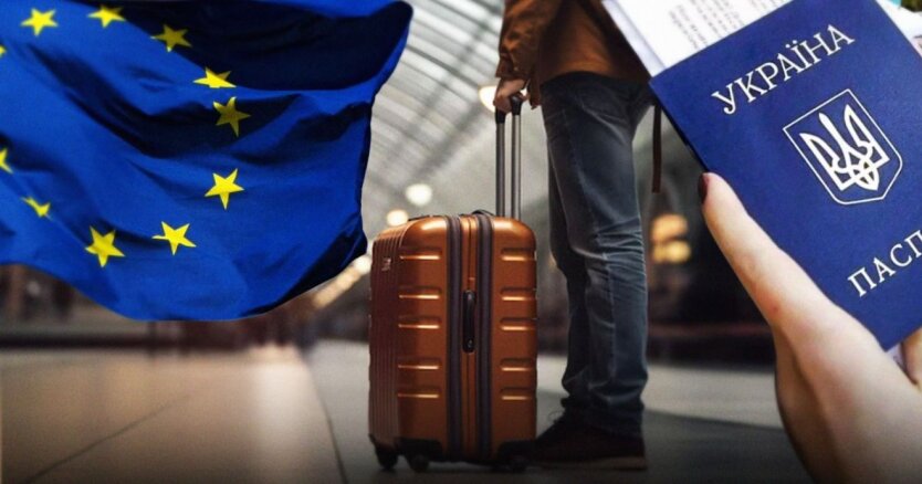 Украинские беженцы в ЕС