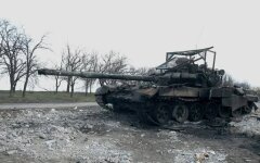 "Мангал не спас": Javelin уничтожил российский Т-72Б3 с защитной антиджавелиновой решеткой