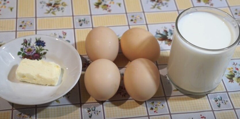 Цены на молоко, масло и яйца, цены на продукты в Украине