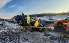 ДТП в Харькове, окружная дорога