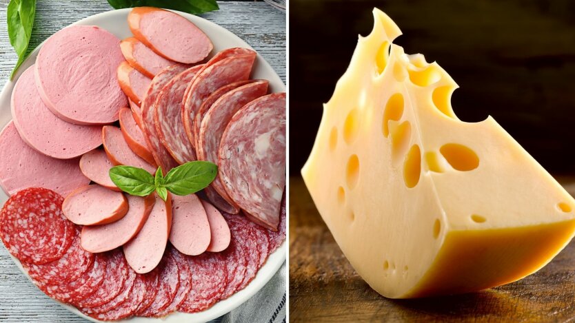 Колбаса и сыр, цены в супермаркетах украины