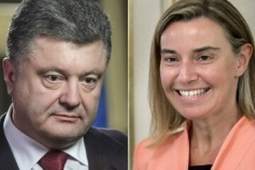 порошенко могерини