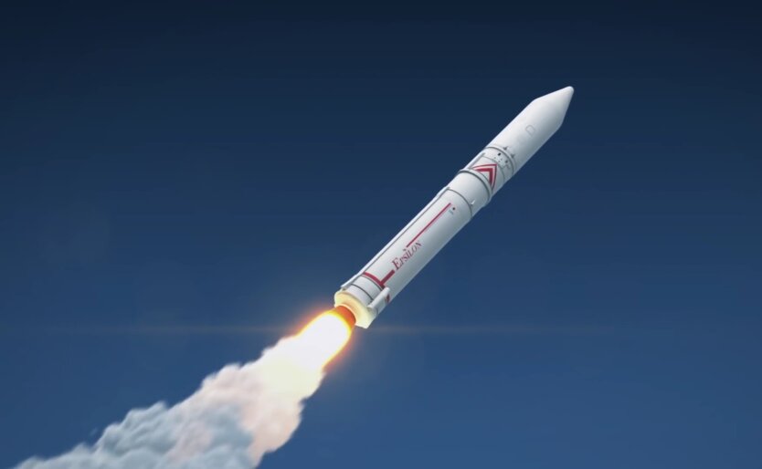 Японская ракета Epsilon, запуск спутников