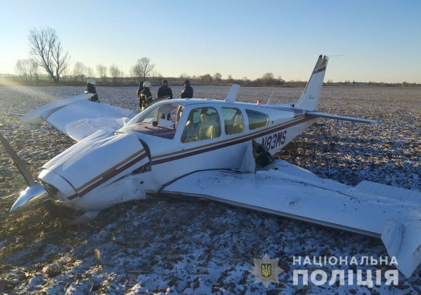 Крушение самолета под Киевом