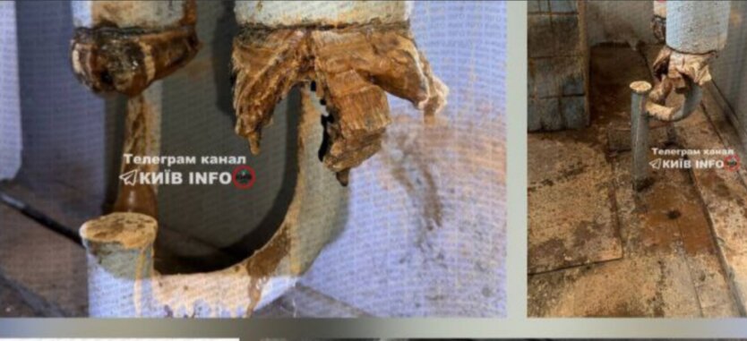 У Києві луснули труби після замерзання