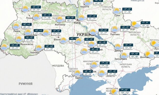 Прогноз погоди