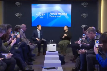 Владимир Зеленский в Давосе