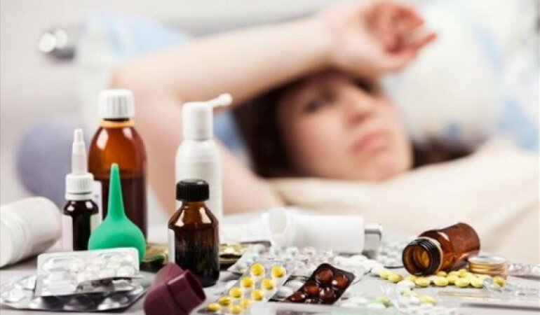 грипп больница таблетки лекарства эпидемия