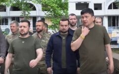 Владимир Зеленский в Николаеве, Витали Ким