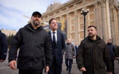 Володимир Зеленський, Олег Синегубов та Марк Рютте