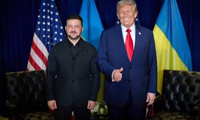 Владимир Зеленский и Дональд Трамп / Фото: ОП