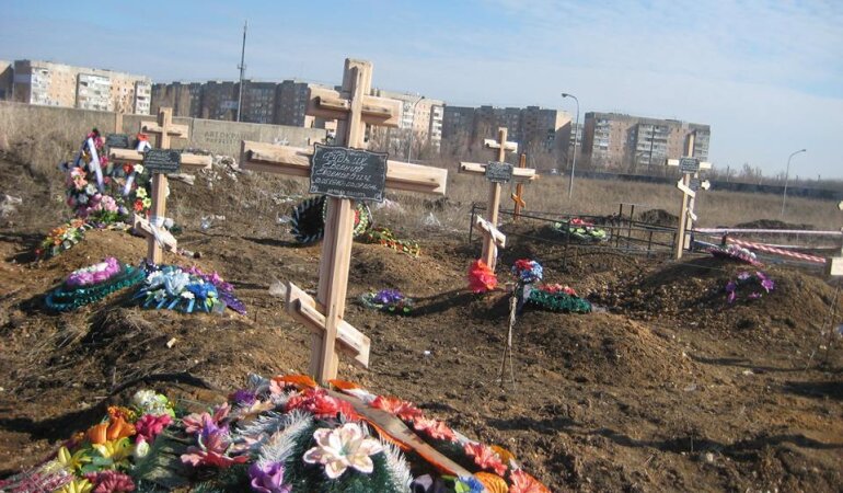 ЛНР_захоронения боевиков_1