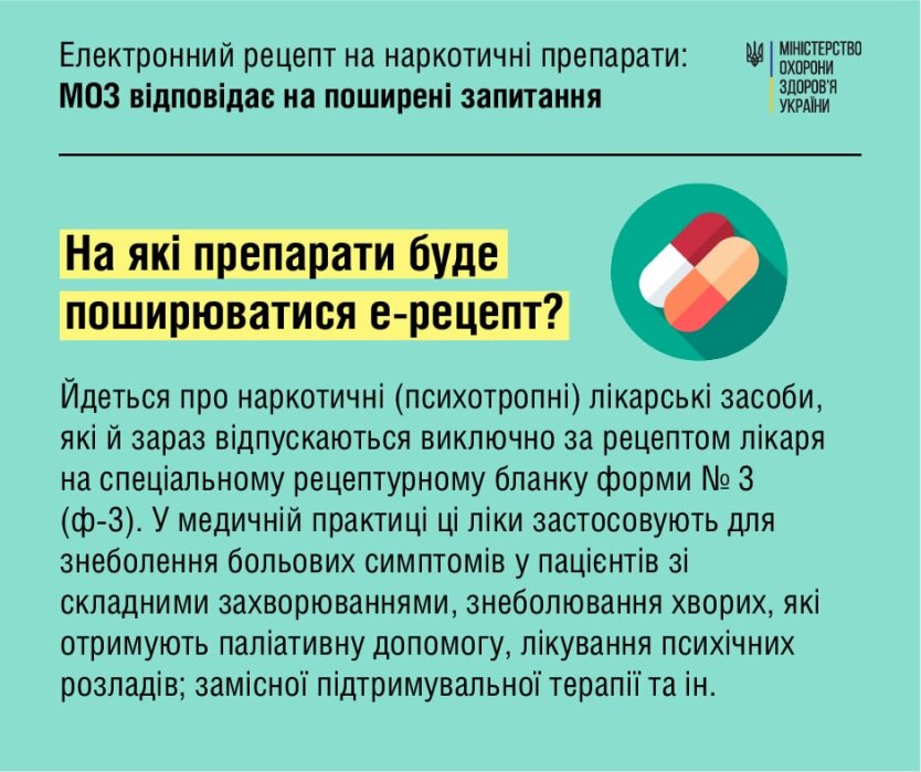 Электронные рецепты на лекарства: Минздрав рассказал об особенностях  покупки наркотических препаратов