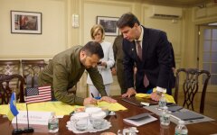 президент Украины Владимир Зеленский в США