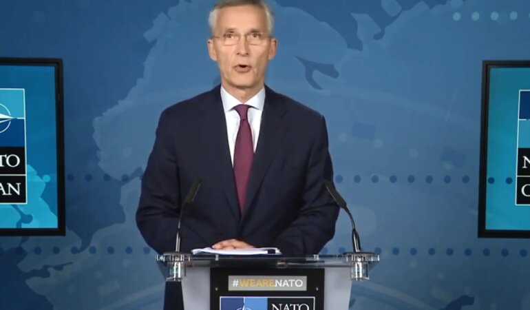 Глава Североатлантического альянса Йенс Столтенберг