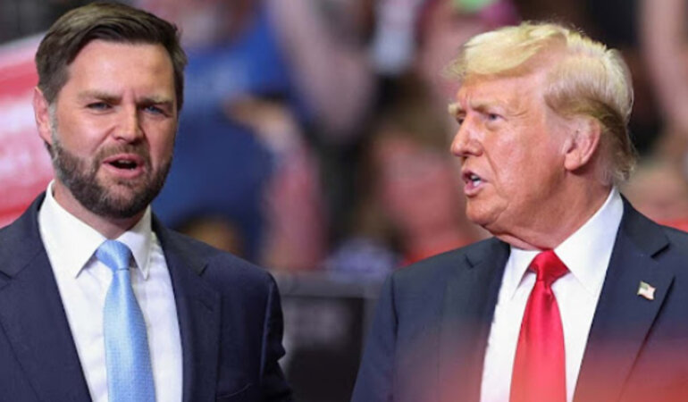 Дональд Трамп и Джей Ди Вэнс