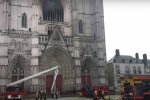 Пожар в соборе Петра и Павла в Нанте,подозреваемый в поджоге собора в Нанте