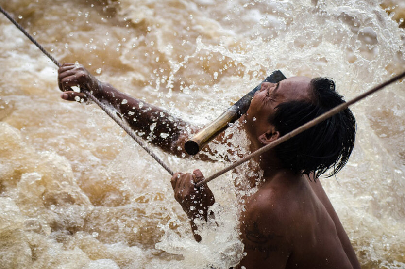 Рыбалка в водах Меконга