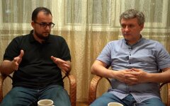 Илия Куса и Юрий Романенко