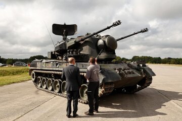 Немецкая зенитная самоходная установка Gepard