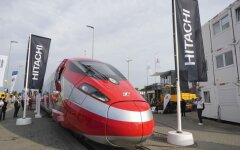 Новейшая модель высокоскоростного поезда ETR1000 компании Hitachi
