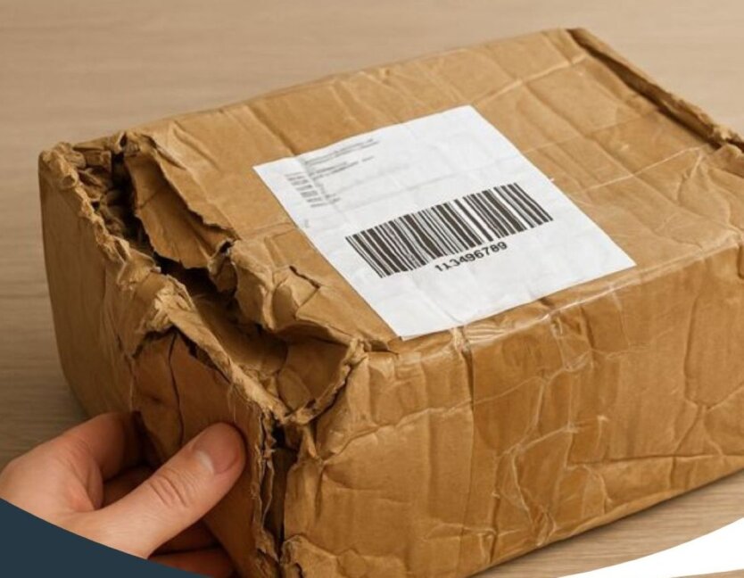 Поврежденная посылка
