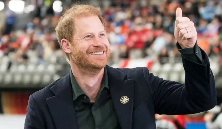 Принц Гарри приятно удивил украинскую сборную на открытии Игр непокоренных-2025