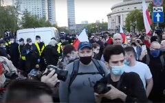 Протесты в Польше перед выборами президента