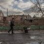 Оккупированный город Лиман в Донецкой области, 21.01.24 Источник: Роман Пилипей / AFP /Scanpix