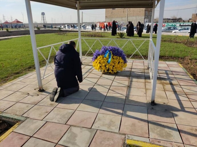 Открытие Аллеи памяти жертв рейса PS752 / Фото Укринформ