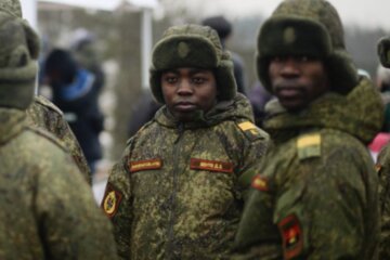 Африканці в армії РФ
