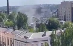Возле "администрации" Пушилина в центре Донецка прогремели взрывы: видео