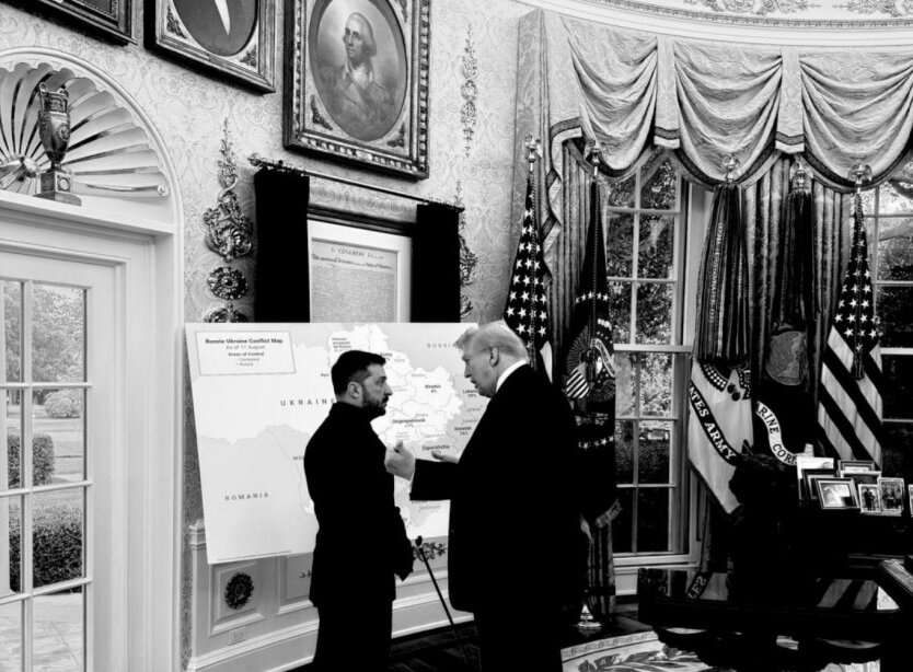 Володимир Зеленський та Дональд Трамп