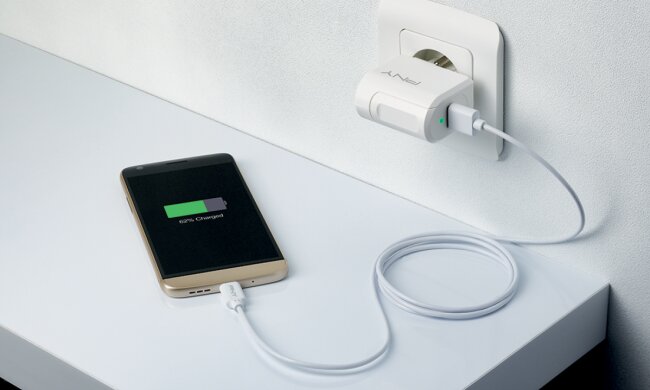 Зарядка телефона