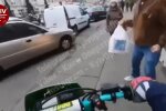 "Хотел объехать пробку, но выхватил пакетом": в Киеве байкеры-неадекваты побили пешехода
