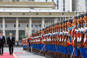 Візит Володимира Путіна до Монголії