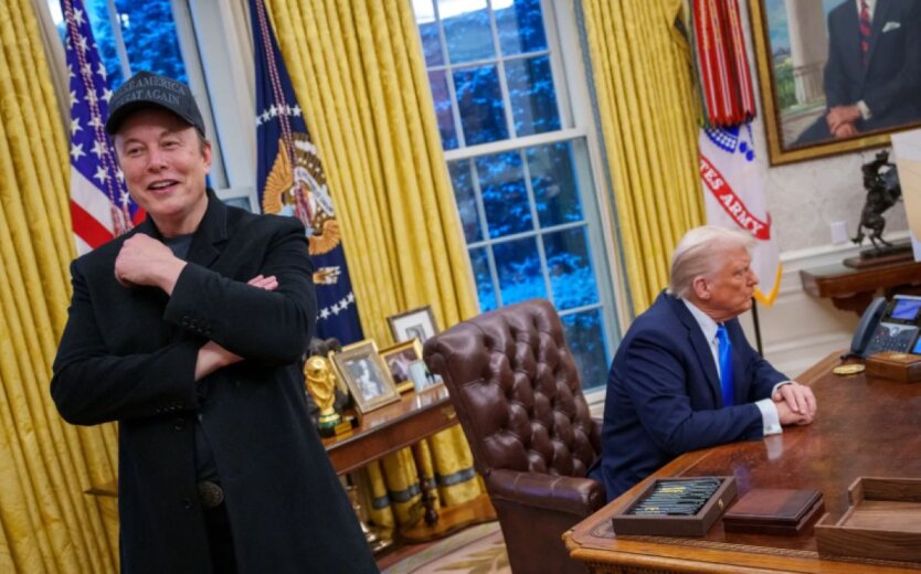 Ілон Маск і Дональд Трамп