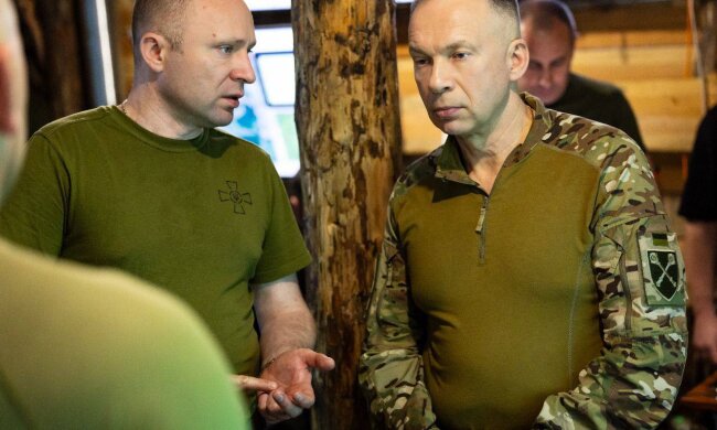 Михайло Драпатий та Олександр Сирський