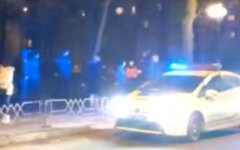 в киеве произошла массовая драка с участием полиции