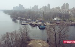 Строительство пешеходного моста на Оболони, Киев, Виталий Кличко
