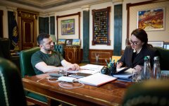 Володимир Зеленський та Юлія Свириденко / Фото: Телеграм президента