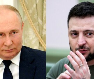 Владимир Путин, Владимир Зеленский