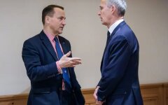 Радослав Сикорский и Йенс Столтенберг