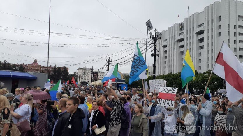 Протесты в Харабовске