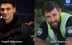 Патрульные Киева спасли женщину за секунду до смерти: видео